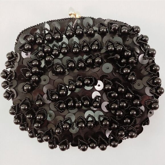 Vintage La Regaleltd Beaded Evening Handmade Bag - Picture 3 of 7